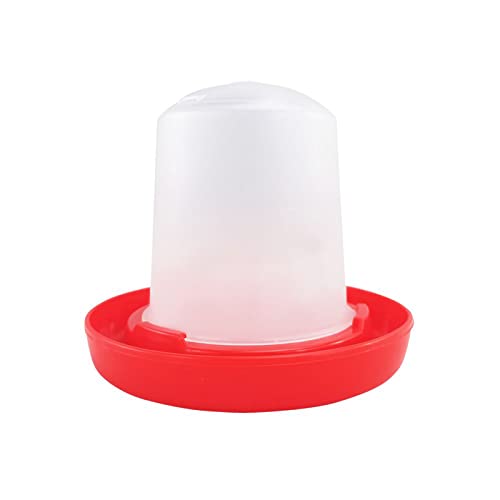 Baby Küken Feeder Waterer 0.2 kg Chicken Feeder 153.1 g Chicken Waterer Small Birds Poultry Feeding Equipment Kit Chick Waterer and Feeder Baby Chick Waterer Jar for Brooder No Drown Small No von BaoFufc