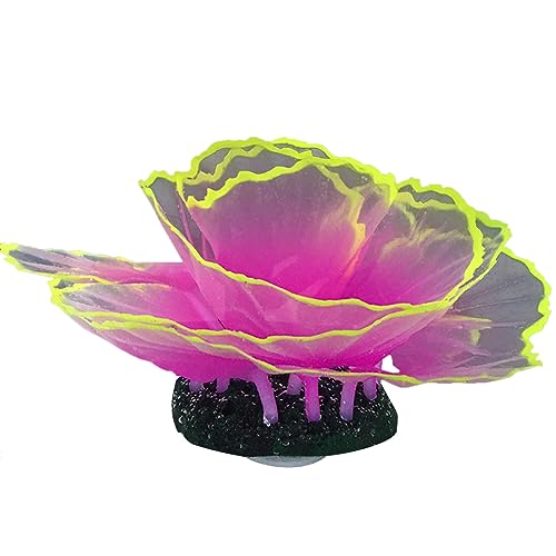 BaoFufc Aquarium Bunte weiche Korallen Bastelset Meerestiere Terrarium Lebensraum Aquarium Unterwasser Kunstpflanze Silikon Koralle Aquarium Dekor von BaoFufc