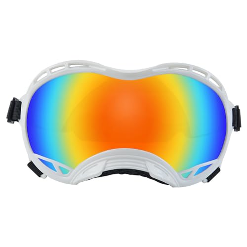 BaoFufc Haustier-Sonnenbrille mit UV-Schutz für große Hunde für den nördlichen Bereich mit verstellbarem Gurt für Outdoor-Sportarten für große Hunde von BaoFufc