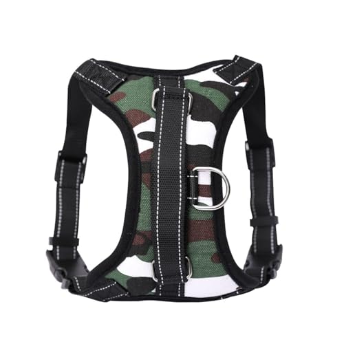 BaoFufc Hundegeschirr Hundegeschirr Hundegeschirr Outdoor Hund Spaziergang Training Mesh Weste Traktionsgeschirr Haustier Weste Geschirr für kleine Hunde Spaziergang Hundegeschirr Welpe Small Medium von BaoFufc