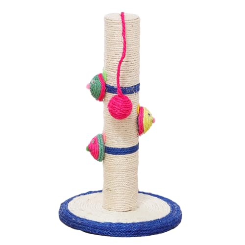 BaoFufc Katzenkletterbaum Katzenkratzbaum Kletterbaum Haustier Kätzchen Kratzbaum Schleifen Pfote Katzen Indoor Scratcher Teasing Spielzeug Haustier Katze Kletterbaum von BaoFufc