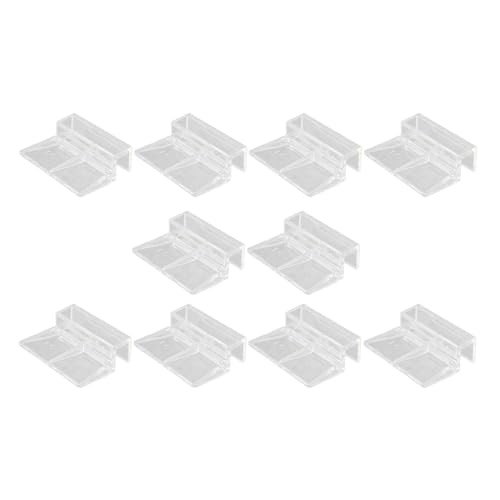 Baoblaze 10Pcs Aquarium Bildschirm Net Clips Aquarium Mesh Clamp Tragbare DIY Dauerhafte Ersatz Aquarium Ausbruchsichere Net Befestigungs Clip, 10MM von Baoblaze