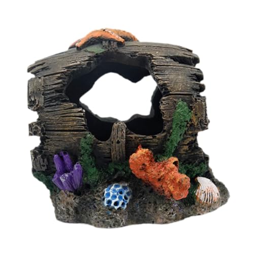 Baoblaze Aquarium Landschaft Dekoration Ornament Home Decor Versteck Aquarium Zubehör Statue für Fisch Höhle Verstecken von Baoblaze