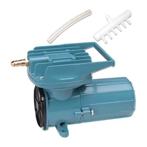 Baoblaze Aquarium-Luftpumpe, DC 12 V Luftpumpe, Werkzeug Metall Fischtank Luftpumpe für Brunnen, Aquakultur, kommerzielle Nutzung Hydrokultur, 12 V, 35 W, 185x95x118mm von Baoblaze