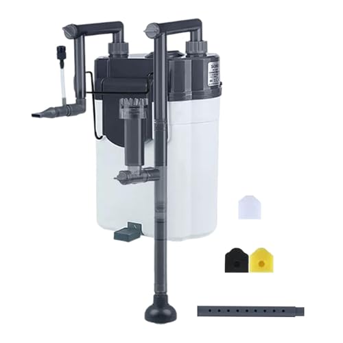 Baoblaze Aquariumfilter, Tauchfilter für Aquarien, Innenfilter für gelösten Sauerstoff, leises gefiltertes Wasser, leistungsstarke Pumpe, 19cmx12cmx25cm von Baoblaze