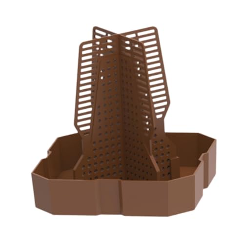 Baoblaze Bärtiger Drachenfutterchamäleon Fütterungswand Kletterbares Design Lebensraum Dekor Fütterungsschachtel für Froschklettern Haustierzubehör, Braun Baoblaze Bärtiger Drachenfutterchamäleon Fütterungswand Kletterbares Design Lebensraum Dekor Fütterungsschachtel für Froschklettern Haustierzubehör, Braun von Baoblaze