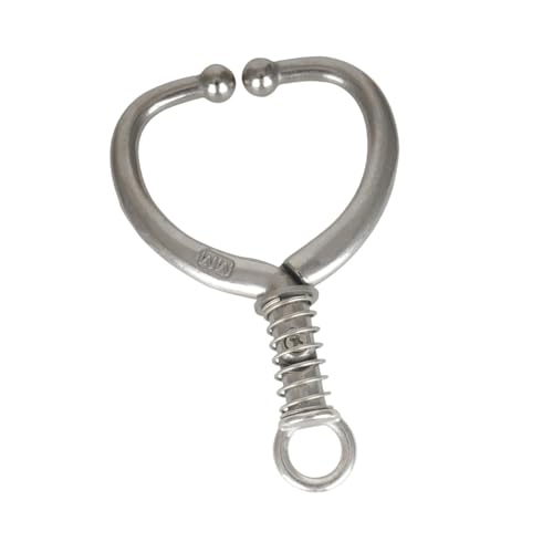 Baoblaze Bullennasenring Frühling Kuh Nasenzange Tierstockwerkzeug CAW Nasenklemme Praktische stabile praktische automatische Verriegelung, 14.5cmx9.6cm von Baoblaze