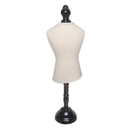 Baoblaze -Form-Schaufensterpuppen-Ständer, Puppenkleid-Form, modisch mit Sockel, Heimtierbedarf, Holz, Haustier-Kleid-Display-Halter für Katzen- und, Braun M Nicht anhebbar von Baoblaze