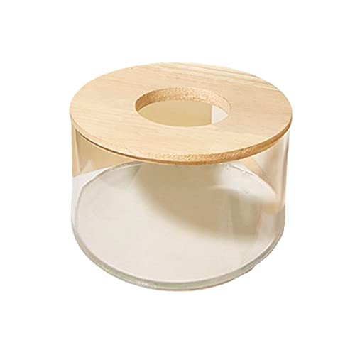 Baoblaze Hamster-Badezimmer, Hamster-Sand-Badebox, WC-Dusche-Badewanne, Grab-Sand-Behälter, Haustier-Badehaus für Rennmäuse, Kleintiere, Frettchen von Baoblaze