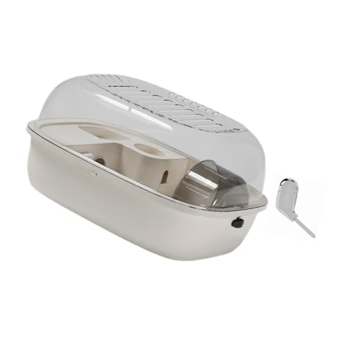 Baoblaze Hamsterträger, Hamsterkäfig mit Zubehör, tragbar, Heimtierbedarf, Belüftung, großes Haus für Ratten, Meerschweinchen Baoblaze Hamsterträger, Hamsterkäfig mit Zubehör, tragbar, Heimtierbedarf, Belüftung, großes Haus für Ratten, Meerschweinchen von Baoblaze
