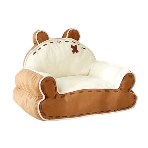 Baoblaze Haustiersofa, Couch, Katzenbett, modisches Cartoon-Spielkätzchen, Heimdekoration, gemütliches Hundesofa, Nest, Haustierhaus für Zimmer, Innenbereich, von Baoblaze