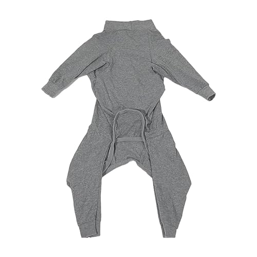 Baoblaze Hunde-Pyjama, Hunde-Erholungsanzug, langärmelig, 4-Bein-Overall, Leichter Pullover, kleine Hundekleidung, Haustierkleidung für große Hunde von Baoblaze