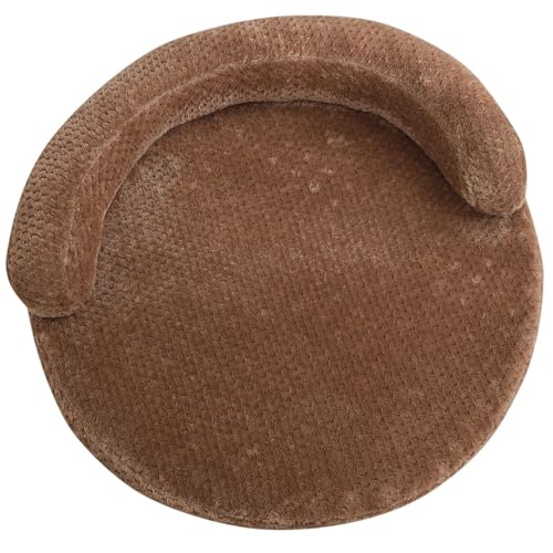 Baoblaze Hundebett, Haustierbett, Haustierbedarf, Kätzchenbett, weiches Hundeschlafsofa für drinnen, für Katzen, für Kätzchen, Katzen, Welpen, kleine, Braun, L von Baoblaze