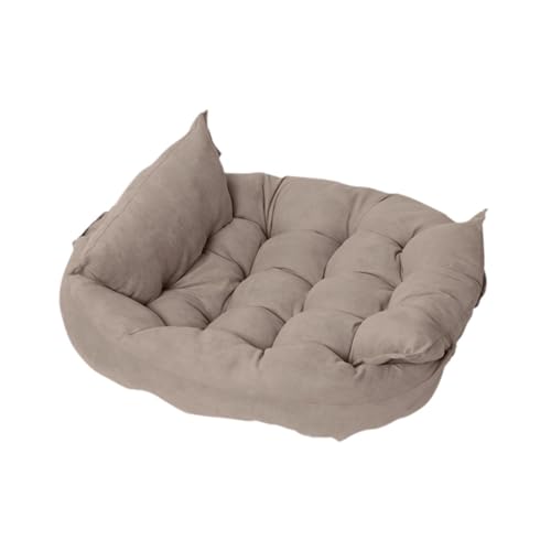 Baoblaze Hundebett, faltbares Haustier-Schlafbett, weiches Haustierkissen, warmes Hundebett, Haustiermatte, Welpen-/Kätzchennest für kleine und mittelgroße, Khaki von Baoblaze