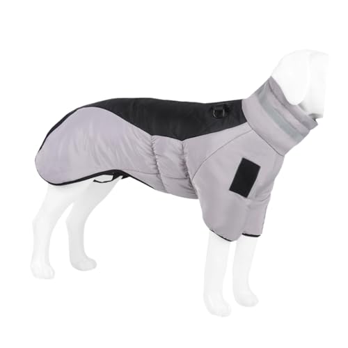 Baoblaze Hundemantel, Hundejacke, Fleece, Dicker Reißverschluss, warm, stilvoll, reflektierende Hundekleidung für kleine, mittelgroße und große Hunde zum von Baoblaze