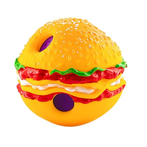 Baoblaze Hundespielzeugball, aktiver rollender Ball, Geschenke, lustiger Quietschton, interaktives Hundespielzeug für mittelgroße und große Hunde, Aggressive, 14cm von Baoblaze