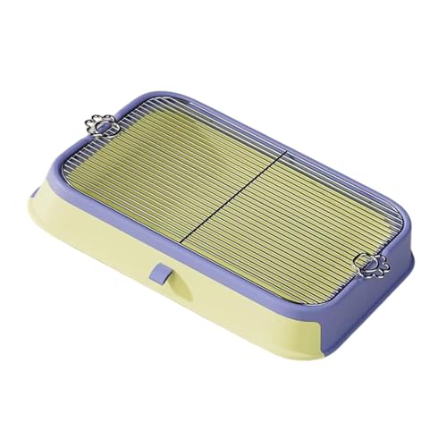 Baoblaze Hundetoilettenpee -Pad -Halter, Haustierstreu Pfanne abnehmbar Edelstahl -Maschenrahmen, Training Töpfchenschale für Welpen kleine Tiere, 20mm von Baoblaze