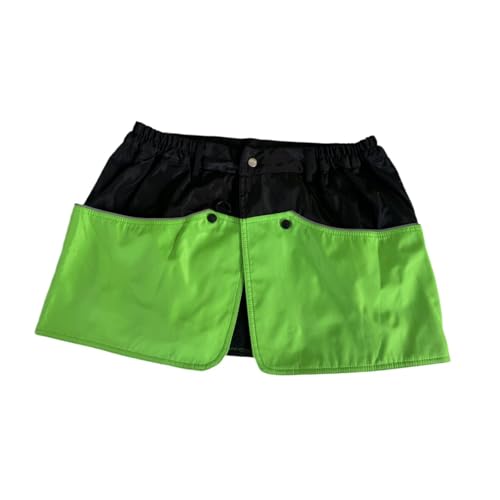 Baoblaze Hundetraining Schürze mit Taschen, LIGT -Gewicht für Trainingsaktivitäten im Freien, die Schürze wasserdichte Hundetrainingshorts servieren, Green M von Baoblaze