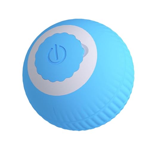 Baoblaze Intelligenter Katzenball, automatisches Spielzeug, Springender Rollball, lustiger automatischer Katzenball, interaktives Katzenspielzeug für, Blau von Baoblaze