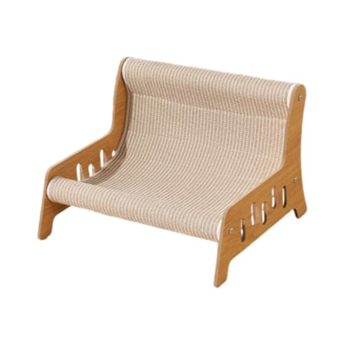 Baoblaze Katzen-Sisal-Loungesessel, erhöhtes Katzenbett, Katzenkratzbrett, Katzensofas und -stühle, Katzenhängematte für Hunde und Kätzchen, XL von Baoblaze