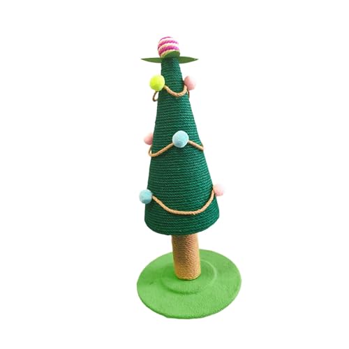 Baoblaze Katzenkratzbäume für Hauskatzen, Katzenkratzbaum, Weihnachtsbaum, Sisal-Ornament, Haustierspielzeug, Katzenkratzbäume für Kätzchen, s von Baoblaze