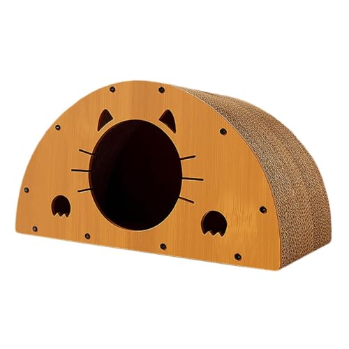 Baoblaze Katzenkratzbrett, Katzenspielzeug aus Wellpappe, Katzenkratzbrett, Kratzbrett, Kratzbrett, Krallenschleifen, für kleine, mittelgroße und große Katzen, ohne Hanfball von Baoblaze