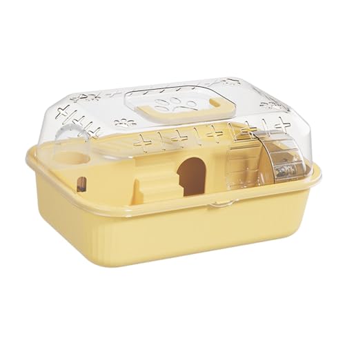 Baoblaze Kleintierkäfig, Hamster-Lebensraum, tragbares Haustier-Übungs-Spielhaus, Haustier-Tragetasche für Mäuse, Ratten, Meerschweinchen, Kleintiere, Zitronengelb Baoblaze Kleintierkäfig, Hamster-Lebensraum, tragbares Haustier-Übungs-Spielhaus, Haustier-Tragetasche für Mäuse, Ratten, Meerschweinchen, Kleintiere, Zitronengelb von Baoblaze