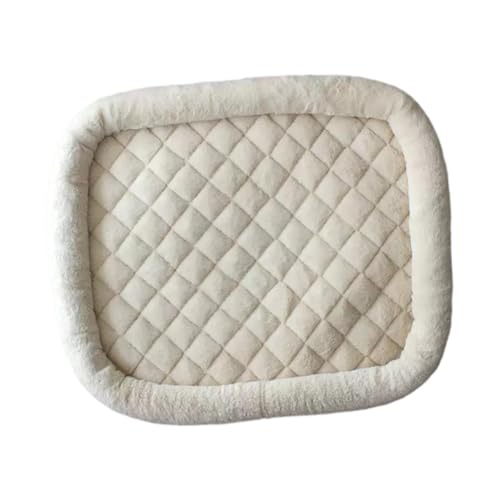 Baoblaze Selbstwärme Katzenbett, selbstheizende Katzenhundmatte für Katzen, kleine Hunde, warme Haustierkissen, thermisches Haustierpad, Nicht -Schlupfboden 26, Beige von Baoblaze