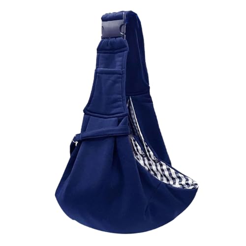 Baoblaze Tragetasche für Haustiere, weiche Tasche, Kätzchen, Kaninchen, Handtasche aus Polyester, für Hunde und Katzen, Umhängetasche für Park, Reisen, Blau von Baoblaze