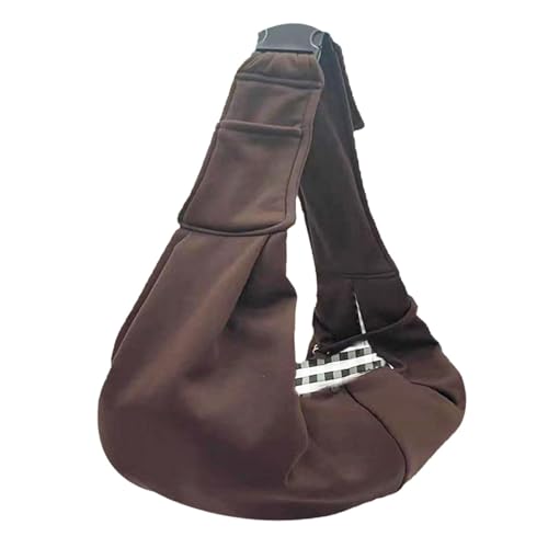 Baoblaze Tragetasche für Haustiere, weiche Tasche, Kätzchen, Kaninchen, Handtasche aus Polyester, für Hunde und Katzen, Umhängetasche für Park, Reisen, Kaffee von Baoblaze