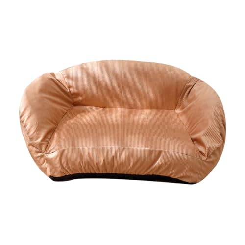 Baoblaze Waschbares Hundesofa-Nest, für alle Jahreszeiten, atmungsaktiv, rutschfest, für kleine Hunde, Zwinger, Haustiercouch für Kätzchen, Katzen, kleine, Kaffee von Baoblaze