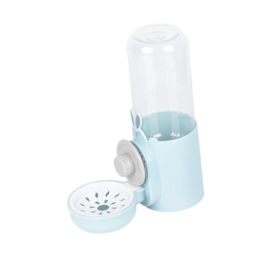 Baoblaze Wasserspender für Haustiere, Tränke, auslaufsicher, 500 ml, Wassernapf, Heimtierbedarf, Wasserzufuhr für Hamster, automatisch, für Hamster, Kleintiere, Cyan von Baoblaze