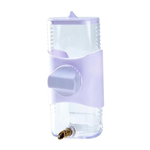 Baoblaze Wasserspender für Vögel, Vogeltränke, 300 ml, automatischer Wasserspender für Unzertrennliche, violett von Baoblaze