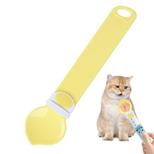 Baoqifong Cat Strip Squeeze Feeders, Nassfutter-Rührlöffel | Futterlöffelzubehör für Haustiere - Cat Strip Squeeze Can Löffel für Futterstreifen, Katzenpüree, Nassfutter von Baoqifong