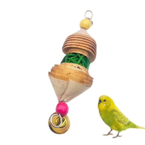 Baoqifong SALAKEET HOLKEN Toy, Papageien Kauspielzeug | Hangable Shotet Bite Supplies,Papageien kauen Hangable Spielzeug für Kakadinus Conures lieben Vögel Finken von Baoqifong