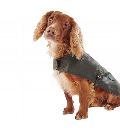 Barbour Wax Dog Coat DCO0003 Olive S von Barbour