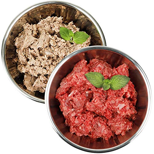 Barf-Snack biologisch artgerechtes Rohfutter - Sparpaket Kaninchen & Rind-Power-Mix 28kg Gefrierfutter für Hunde & Katzen von Barf-Snack