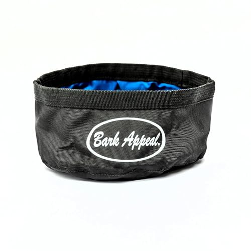 Bark Appeal Faltbarer Futter- und Wassernapf für Hunde von Bark Appeal