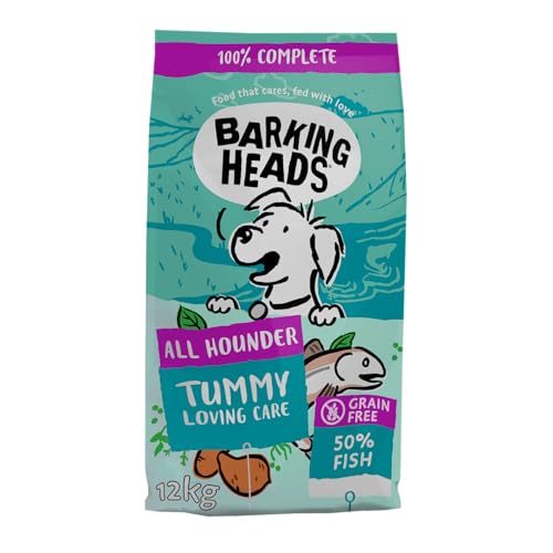 Barking Heads FND12 Hundefutter Fish N Delish Grain Free, 12 Kg von Barking Heads