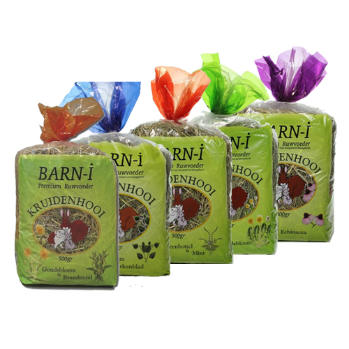 Barn-i Kräuterheui - Goldblume und Brennnessel - 500 g von Barn-i