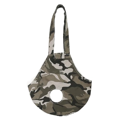 BaronHong Hühnerhaltertasche, Hühner-Medic-Tasche, Hühnerträger mit Griff, Hahn, Geflügel, Hühnertransport (Camouflage, M) von BaronHong