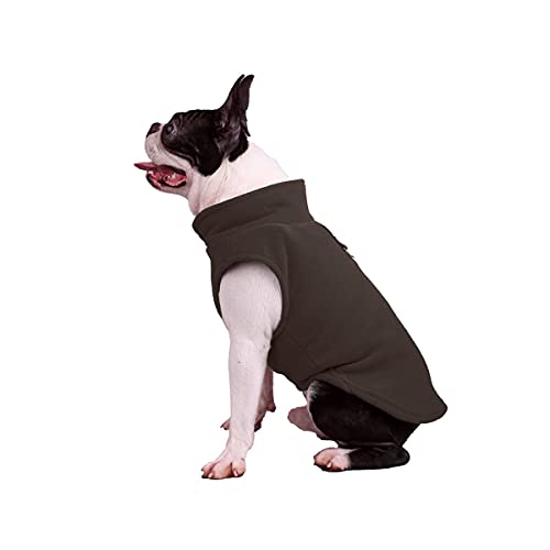 Barrageon Haustier Strickwaren Winter Weste Hunde Warme Pullover Welpe Mantel Jacke Overall Katze Kleidung Weiche Klein Mittel (Braun-L) von Barrageon