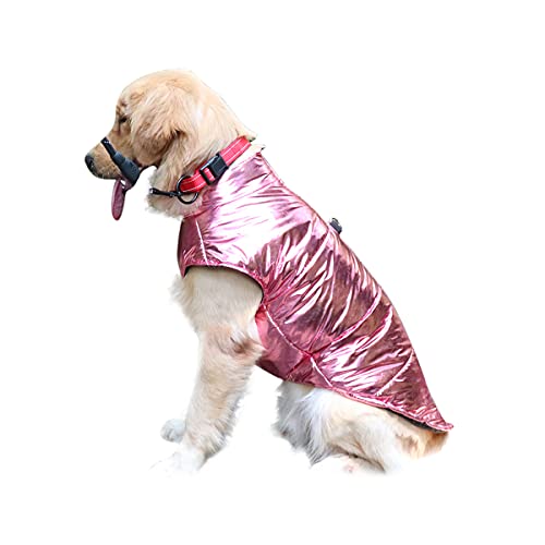 Barragoon Haustier Wintermantel Warme Weste Hunde Pullover Jacke Katze Overall Welpen Kleidung Licht Weiche Süß Klein Mittel (Rosa-2XL) von Barrageon