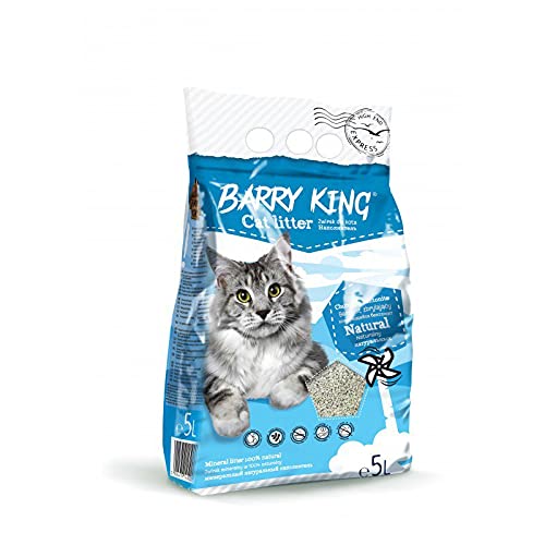 Barry King | Cat Litter | Bentonitkies - 5L Pack - Natur 5L von Barry King