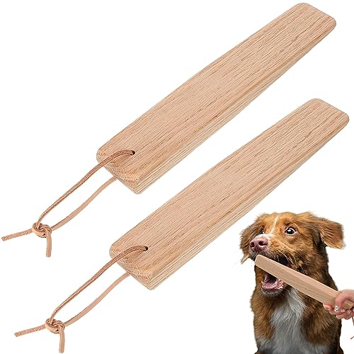 Barydat 2 Stück Break Stick Dog Fight 26,4 x 4,5 x 2,9 cm Kein Biss Hund Stick Spielzeug mit Seilen für Training Deutscher Schäferhund Die meisten Hunde von Barydat