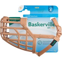 Baskerville Klassik Maulkorb, beige - Größe 9 von Baskerville