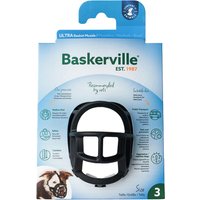 Baskerville Maulkorb Ultra 2.0 - z.B. Border Collie, Schnauzer (Größe 3) von Baskerville