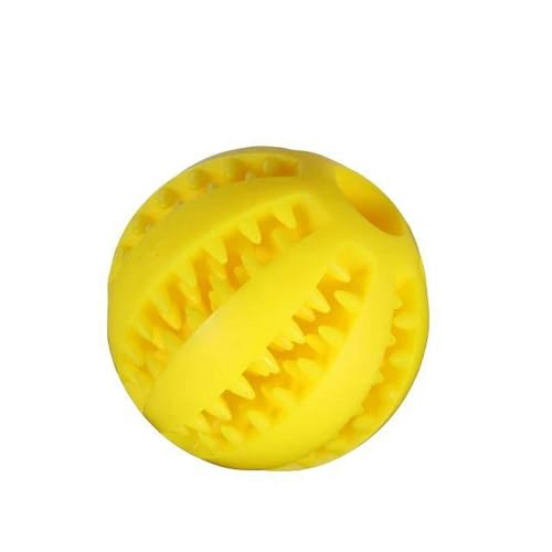 BatCAR Naturkautschuk Haustierhundspielzeug Hundekauen Spielzeug Zahnreinigung BEDEUTUNG Kube AUSZUG DIE IHNE IHNE INTERAKTIKEL ELASTIKITÄT Ball 5CM von BatCAR