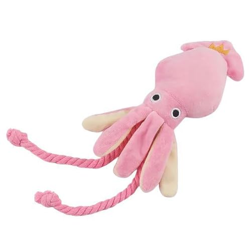 BatCAR Pet Octopus Plüsch-Seilspielzeug Ist Bissresistent, Unterhaltsam Und Interaktiv, Für Den Innen- Und Außenbereich Geeignet von BatCAR