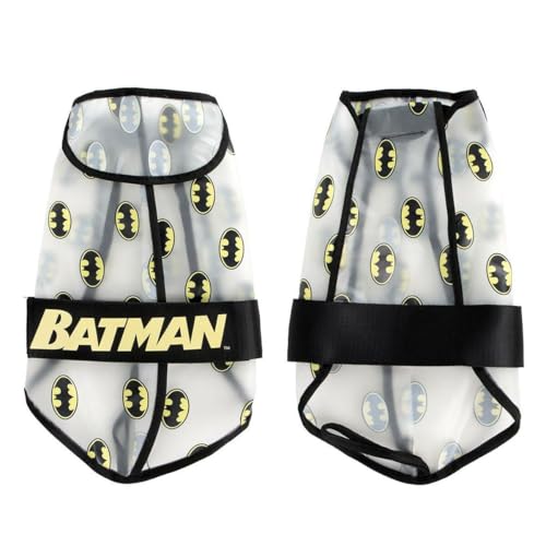 Batman Regenjacke für Hunde, Gelb, Größe M von Batman